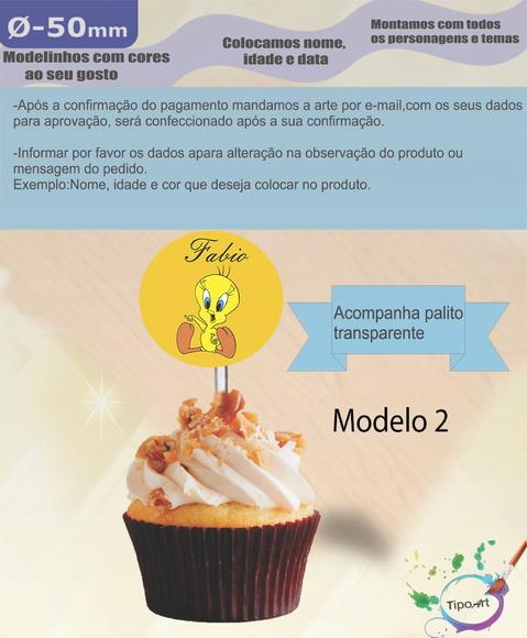 Topper 5 cm -piu Piu