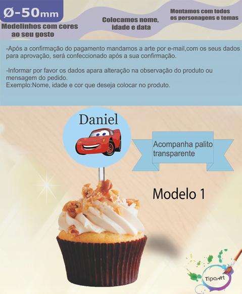 Topper 5 cm -relâmpago