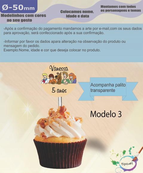 Topper 5 cm -scooby Doo
