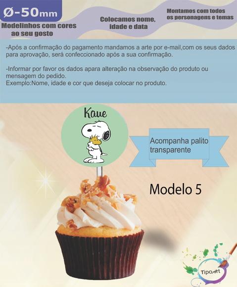 Topper 5 cm -snoopy