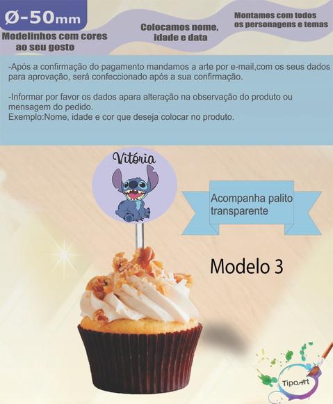 Topper 5 cm -stitch e Lilo