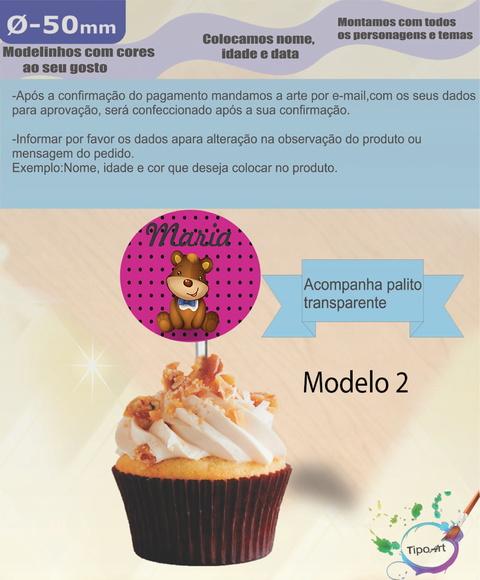 Topper 5 cm -ursinho
