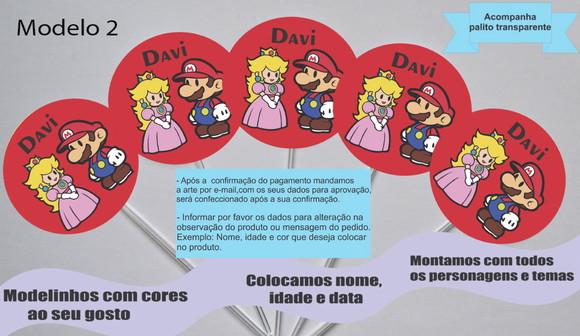 Topper- Mario Bros