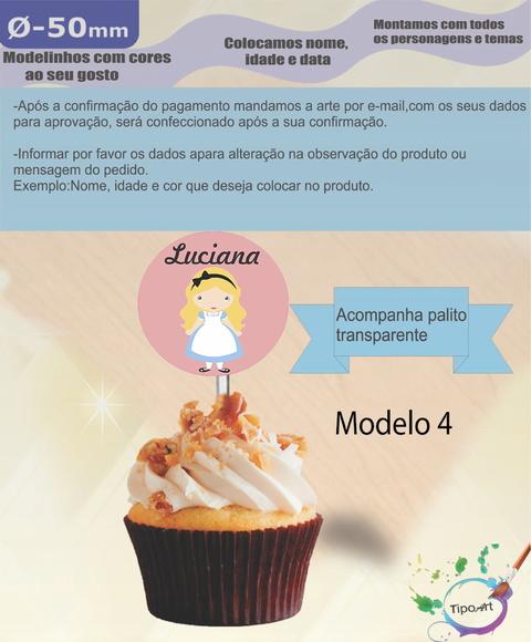 Topper-alice- 5 cm