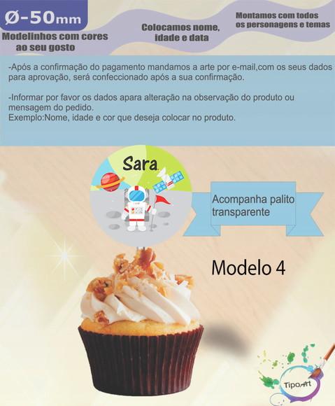 Topper-astronauta- 5 cm