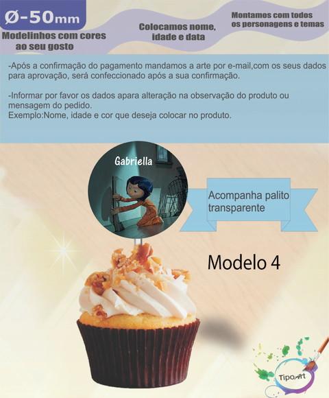 Topper-caroline e o Mundo Secreto - 5 cm