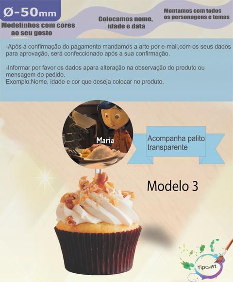 Topper-caroline e o Mundo Secreto - 5 cm