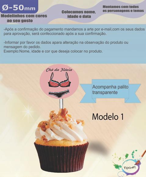 Topper-chá de Lingerie#1 5 cm