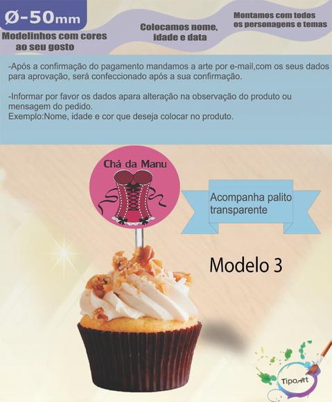 Topper-chá de Lingerie#2 5 cm