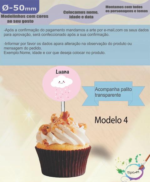 Topper-chuva de Amor- 5 cm