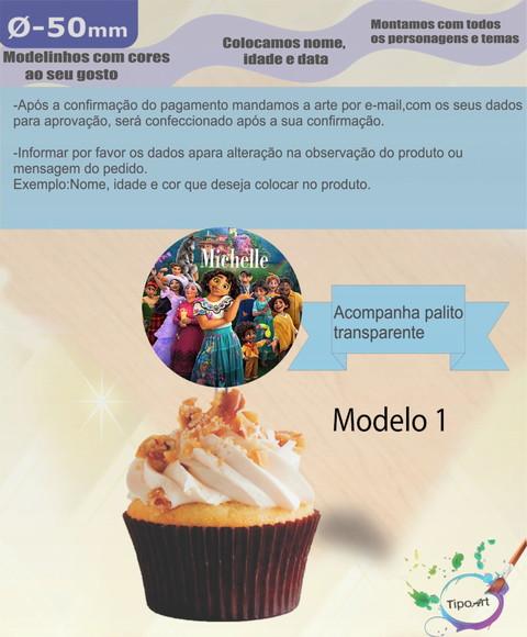 Topper-encanto- 5 cm