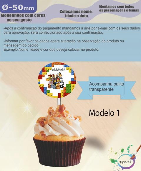 Topper-lego 5 cm