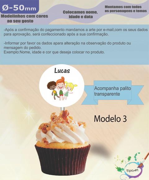 Topper-mundo Bita- 5 cm