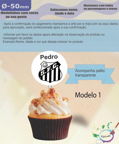 Topper-peixe 5 cm