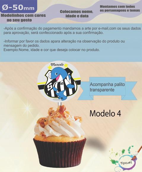 Topper-peixe 5 cm