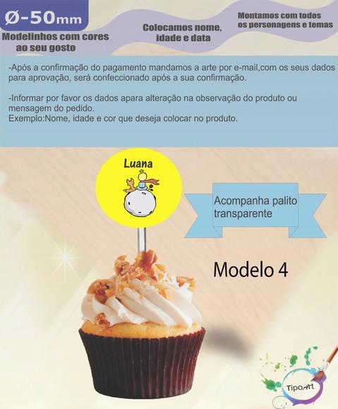 Topper-pequeno Príncipe- 5 cm