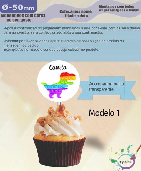 Topper-pop Fidget- 5 cm