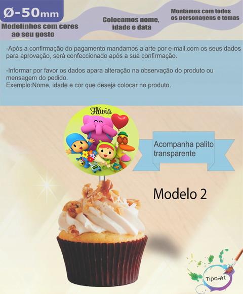 Topper-pocoyo- 5 cm