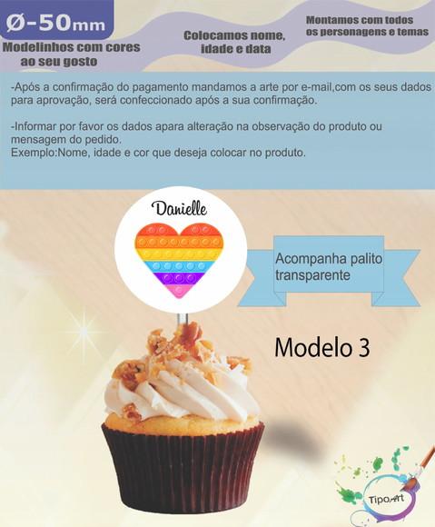 Topper-pop Fidget- 5 cm