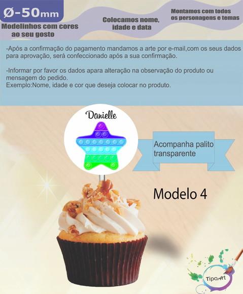 Topper-pop Fidget- 5 cm