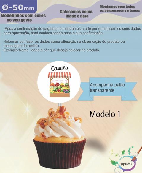 Topper-quitandinha- 5 cm