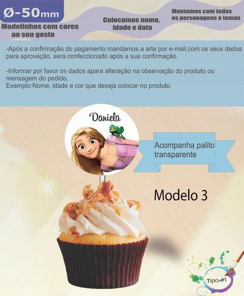 Topper-rapunzel 5 cm