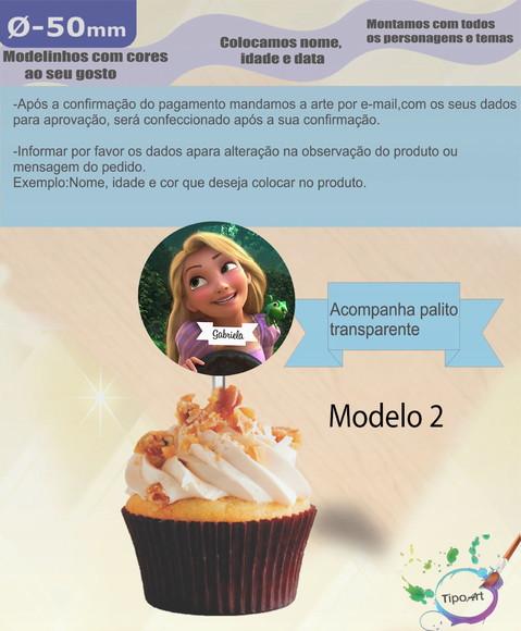 Topper-rapunzel 5 cm