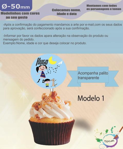 Topper-show da Luna - 5 cm