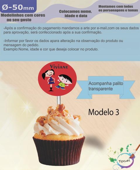 Topper-show da Luna - 5 cm