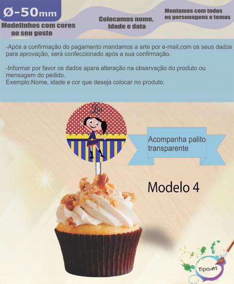 Topper-show da Luna - 5 cm