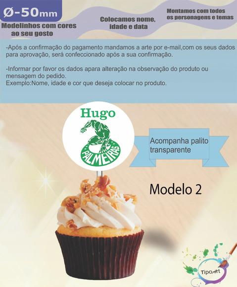 Topper-verdão- 5 cm