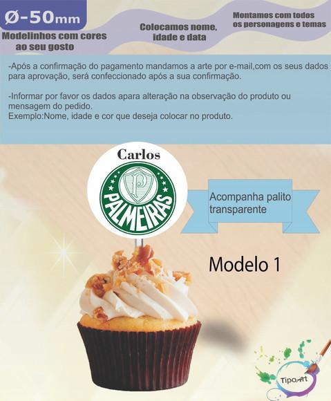 Topper-verdão- 5 cm