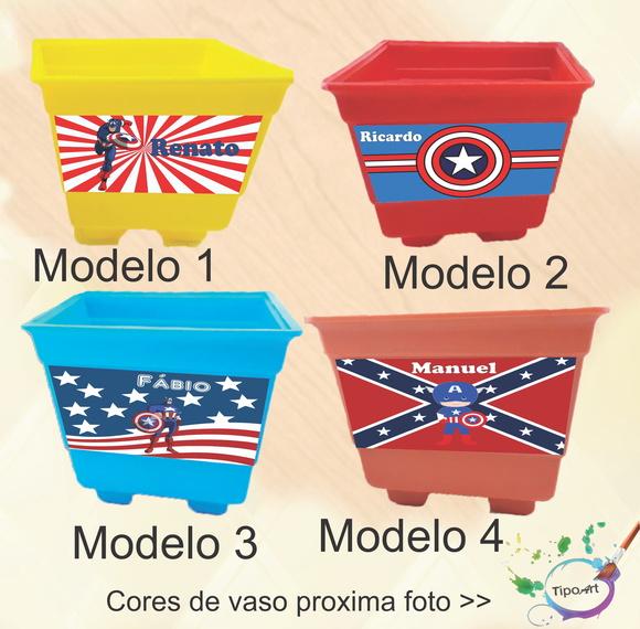 Vaso-capitão America