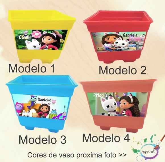 Vaso-gabi Casa Mágica