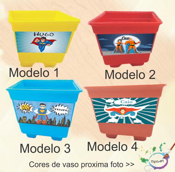 Vaso-super Heroi