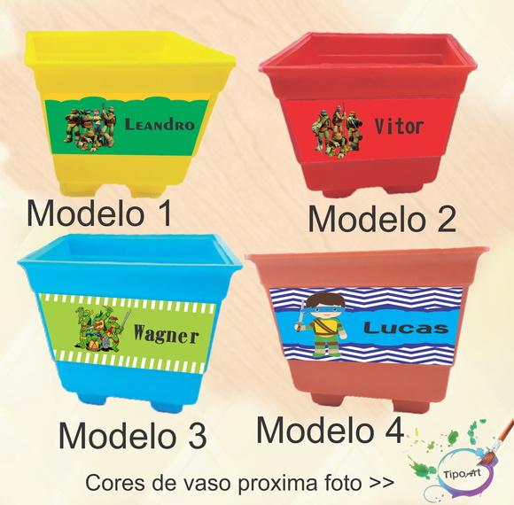 Vaso-tartaruga Ninja