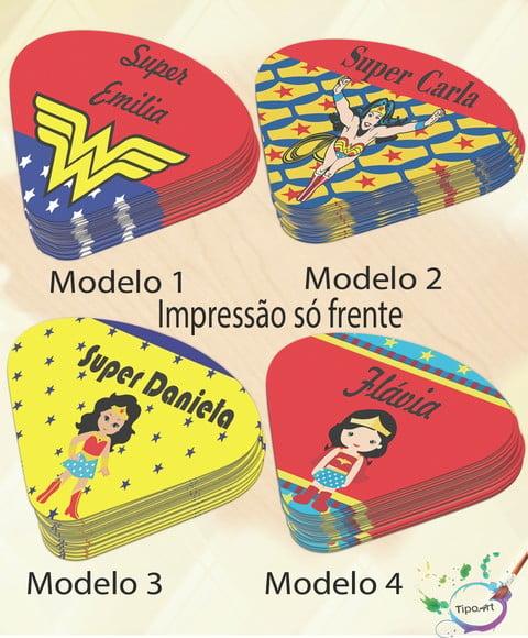 Ventarolas Personalizadas-mulher Maravilha