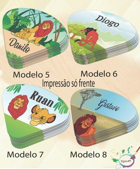 Ventarolas Personalizadas-rei Leão
