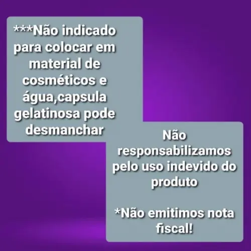 100 Mini Cápsulas Pílulas Mensagens/sem Nada Escrito