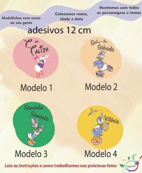 Adesivo 12 Cm-margarida