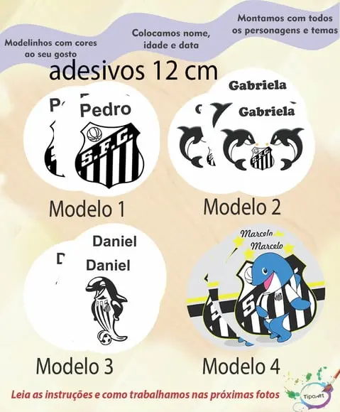 Adesivo 12 Cm-peixe