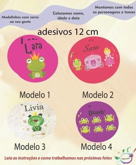 Adesivo 12 Cm-sapinho