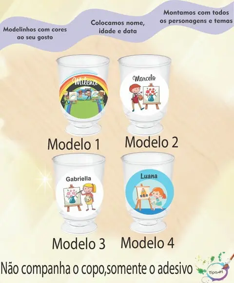 Adesivo 3,5 Cm- Pintando o 7