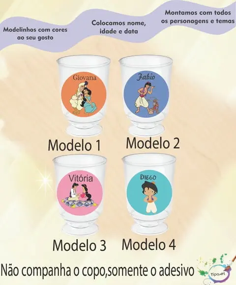 Adesivo 3,5 Cm-aladim