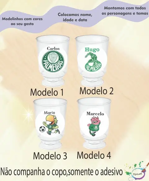 Adesivo 3,5 Cm- Verdão