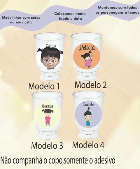 Adesivo 3,5 Cm-boo