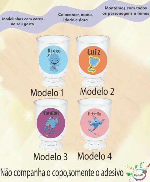 Adesivo 3,5 Cm-genio