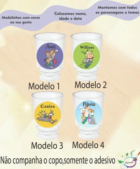 Adesivo 3,5 Cm-jetsons