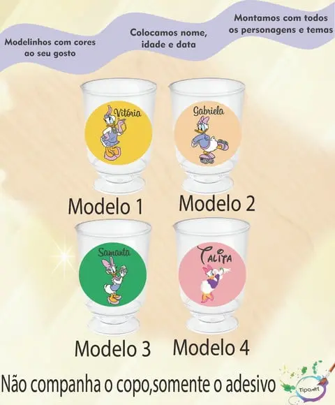 Adesivo 3,5 Cm-margarida