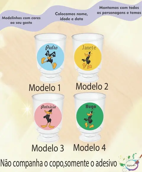 Adesivo 3,5 Cm-patolino